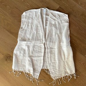 J.Crew 100% cotton poolside cover-up